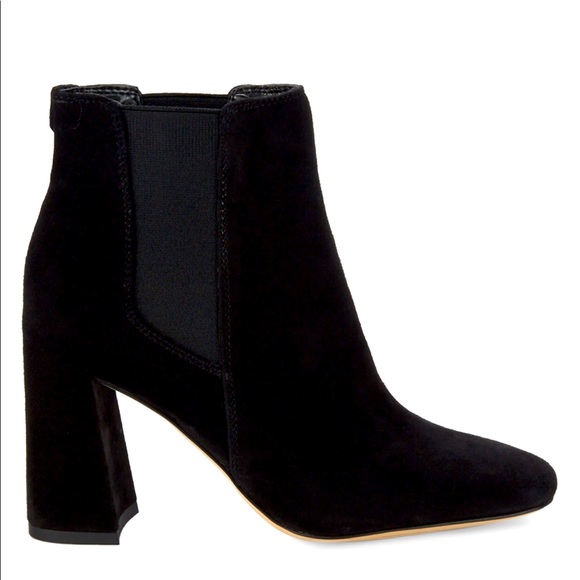 Sam Edelman Shoes - (NWT) Sam Edelman Black Suede Chiara Boots, Size 6